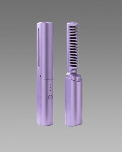 Portable Mini Hair Straightener Cordless & Rechargeable