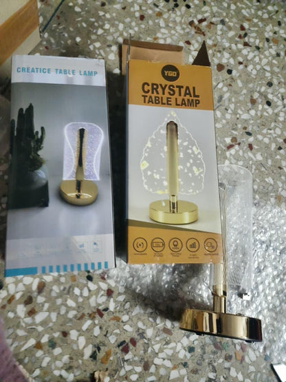 Crystal Table Lamp Ambiance 3 in 1 LED Light